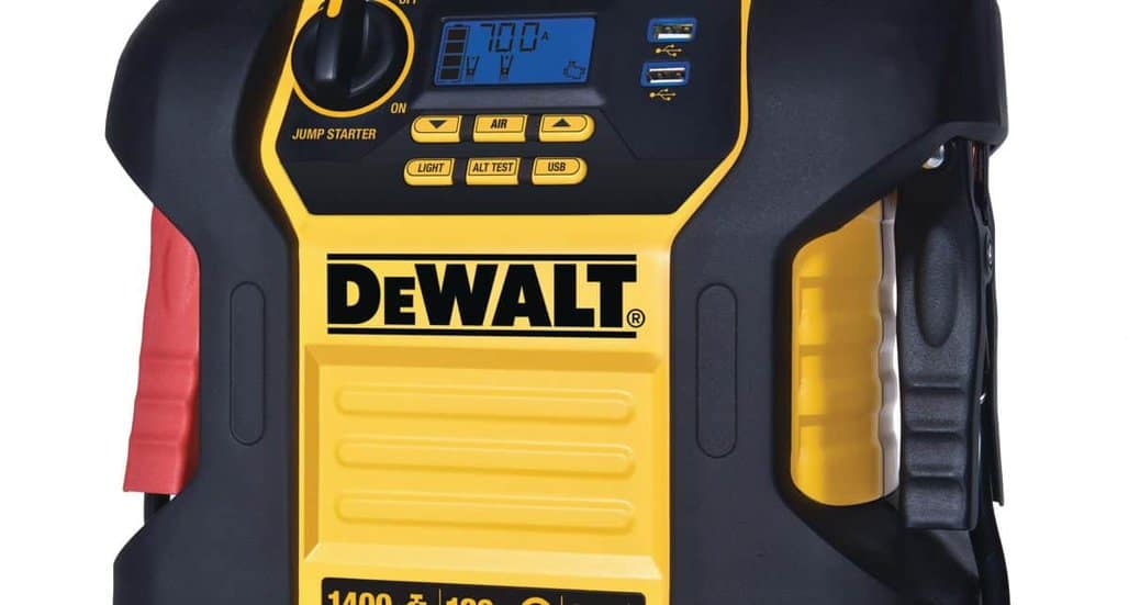 Dewalt jump discount box air compressor